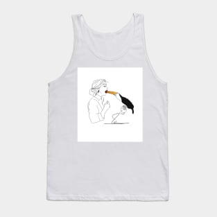 Toco Toucan and kumquat Tank Top